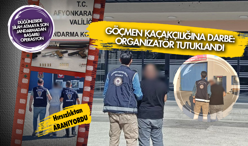 Afyonkarahisar’da güvenlik güçlerinden suç ve suçluya geçit yok
